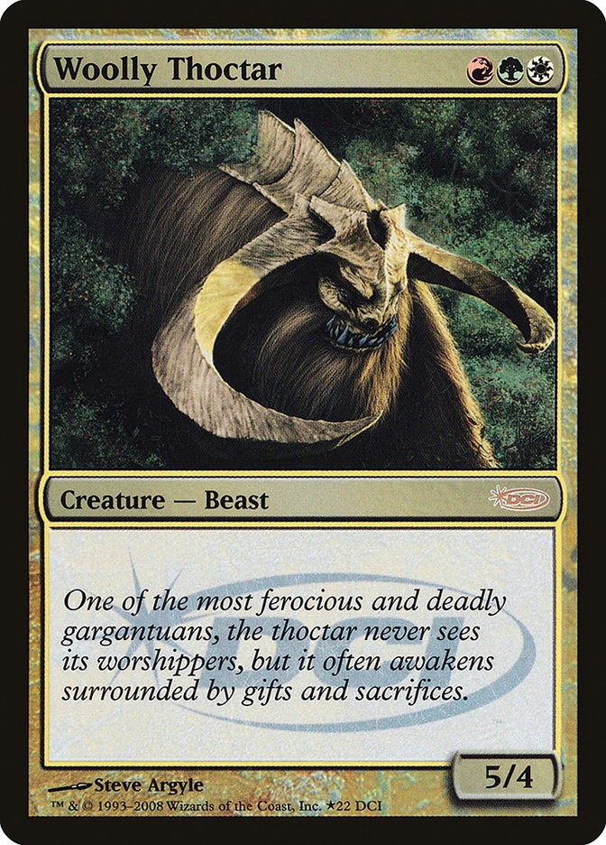 Woolly Thoctar - WPN Foil